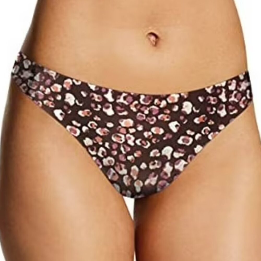 Maidenform Women's Comfort Devotion Now Show Thong Panty, Animal Print, 9 / XXL